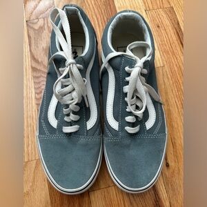Vans sneakers. Blue suede. Size 7.5